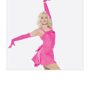 Pink Sparkle Dance Costume